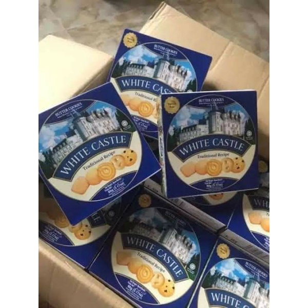 คุกกี้เนย Butter Cookies White castle คุกกี้มาเลย์ คุกกี้ราชวงค์