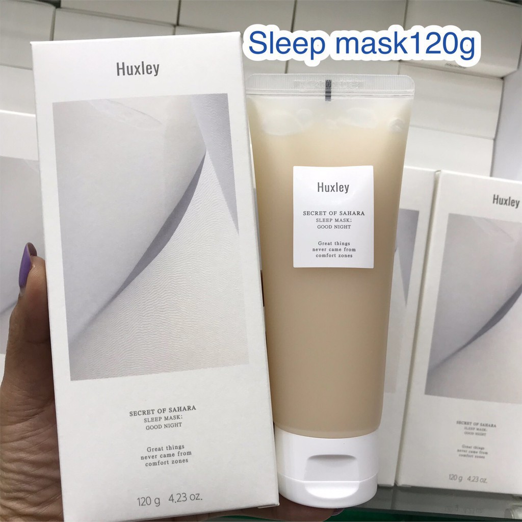 Real Stock ♤สลีปปิ้งมาสก์ HUXLEY Secret Of Sahara SLEEP MASK GOOD NIGHT