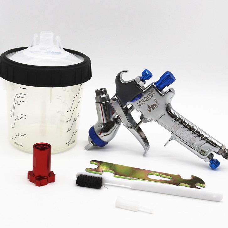 R500 spray gun LVLP SPRAY GUN air spray gun PPS spray gun cup adapter
