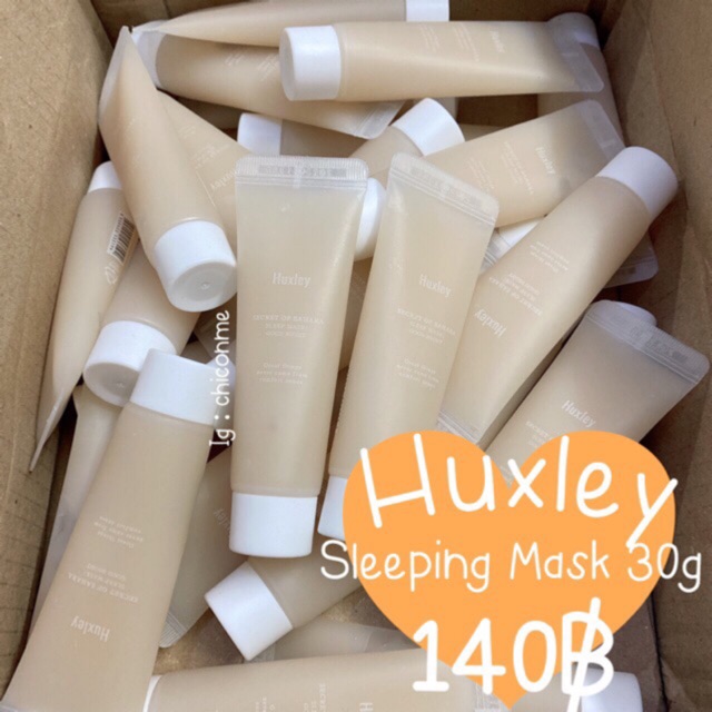 พร้อมส่ง ของแท้ Huxley Sleep Mask Good night 30 g. Shopee Thailand