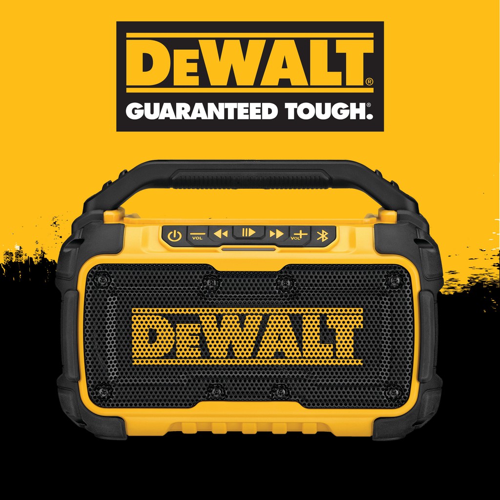 ลำโพง บลูทูธ DEWALT Bluetooth® Speaker DCR010 Shopee Thailand
