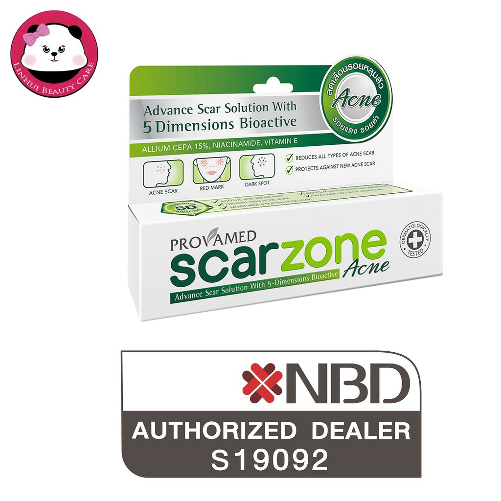 Provamed scar zone acne 10 g โปรวาเมด สการ์โซน แอคเน่ 1 หลอด Shopee Thailand