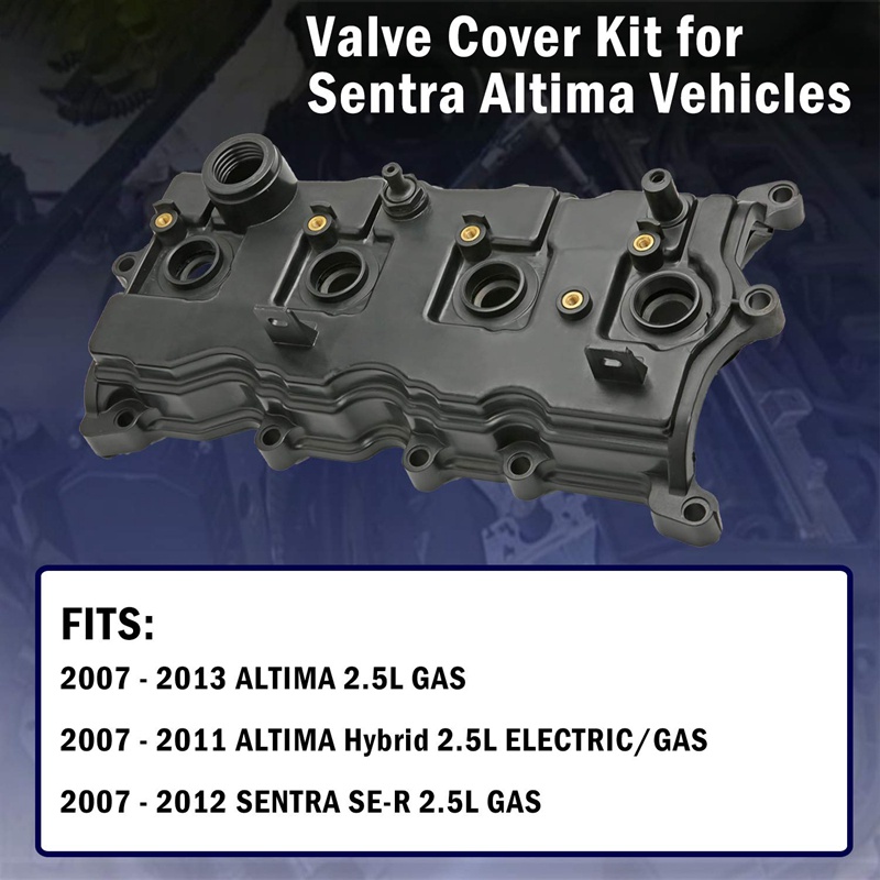 Engine Valve Cover With Oil Cap amp Gasket Bolts For Nissan Altima