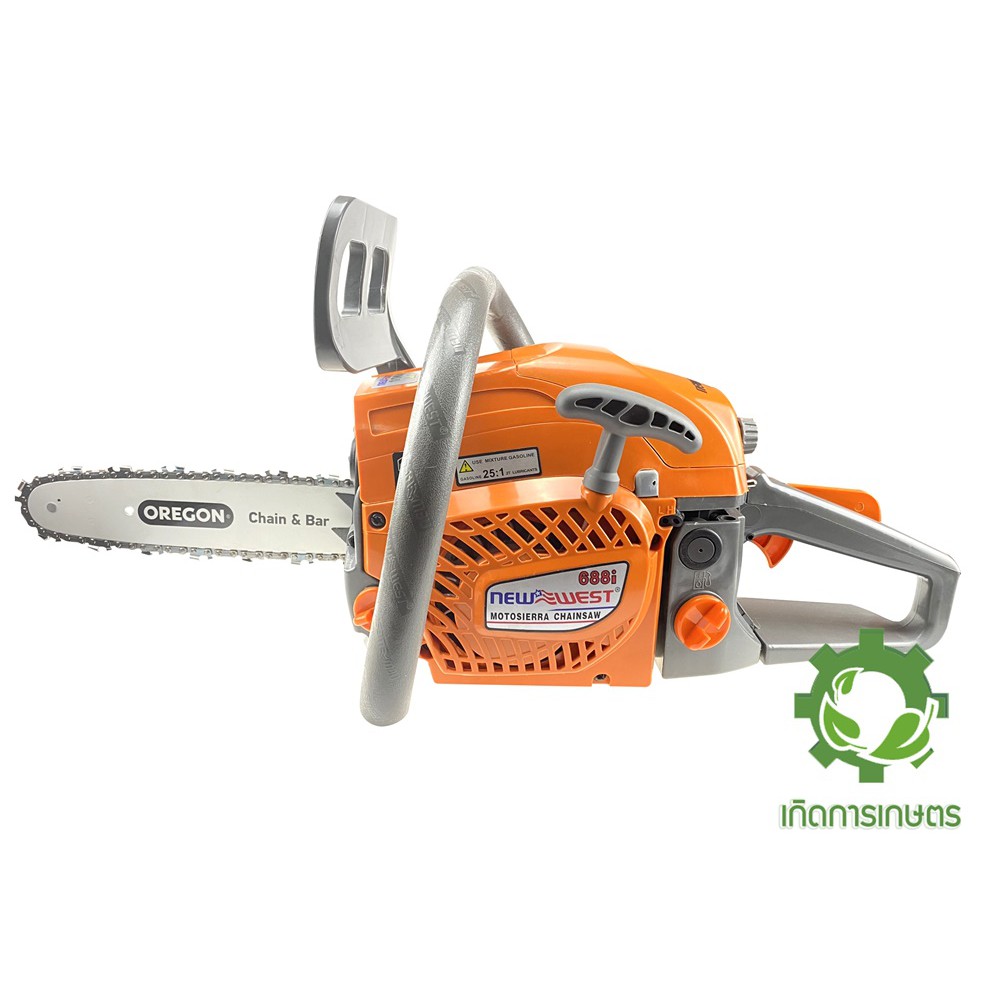 เลื่อยยนต์ นิวเวส NEW WEST 488plusแถมตะไบ โอเรกอนแท้ 2T ของแถมเพียบ md.spareparts145 ThaiPick