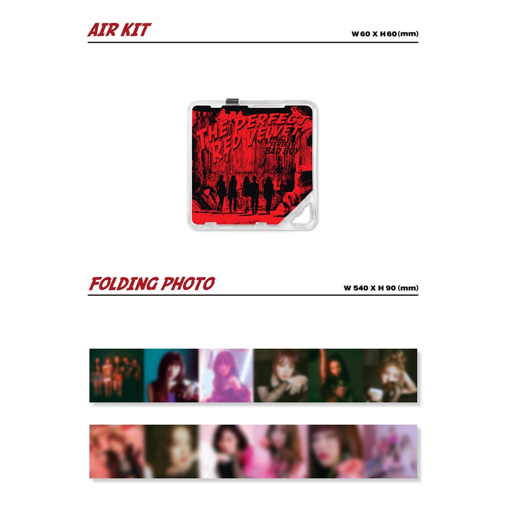 RED VELVET 2nd Repackage Album The Perfect Red Velvet Kihno