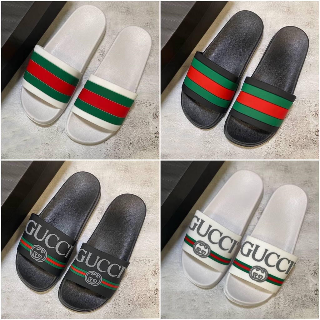 รองเท้าแตะทรงเอ รองเท้าแตะ GUCCI กุชชี่ วัยรุ่นชเวดากอง รองเท้าแตะ