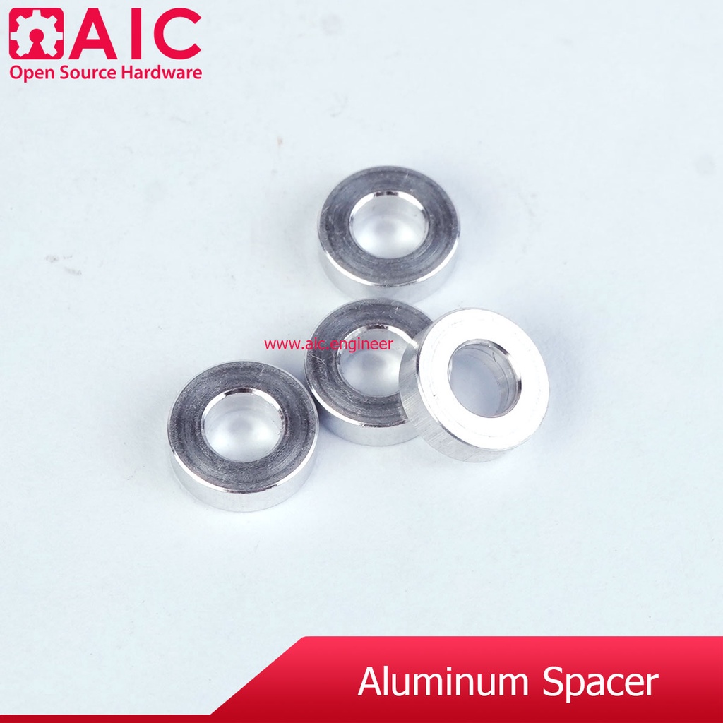 Aluminum Spacer M5 อลูมิเนียม สเปเซอร์ มีให้เลือกหลายขนาด AIC