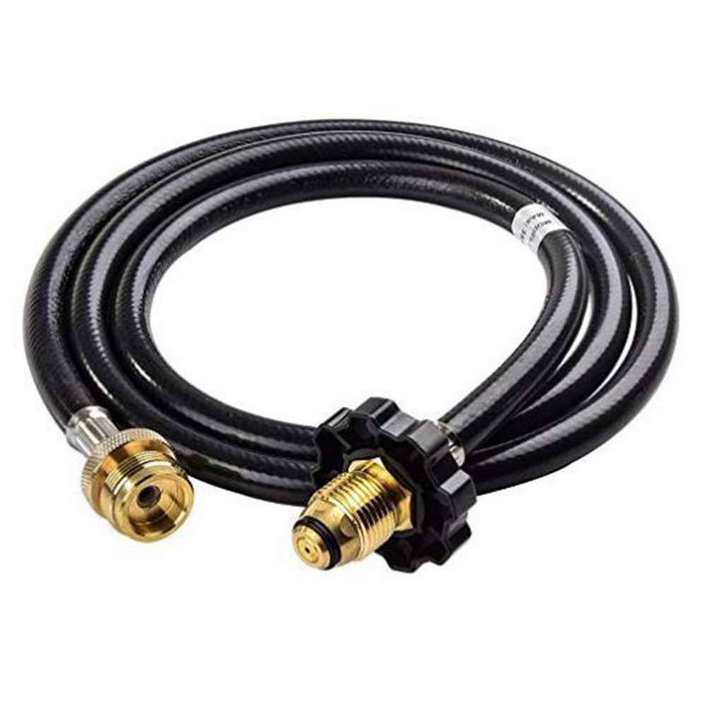 Propane Refill Adapter Picnic Camping Stove Gas Hose Double Sided