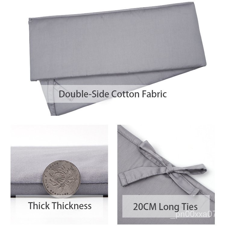 {NEW}CXXIII4Piece Baby Bed Bumper Crib Bumper Pad for Standard Crib