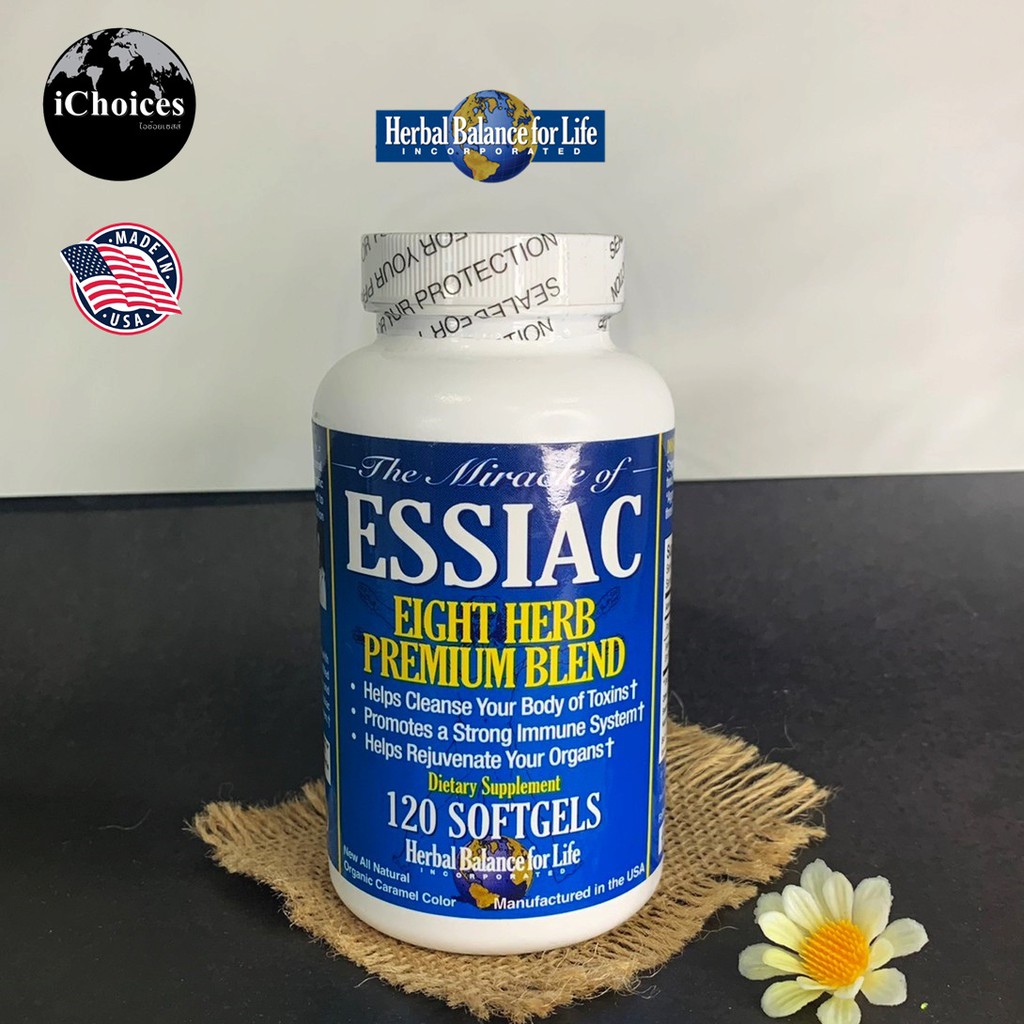 อาหารเสริมจากสมุนไพร 8 ชนิด Herbal Balance For Life® Essiac The miracle