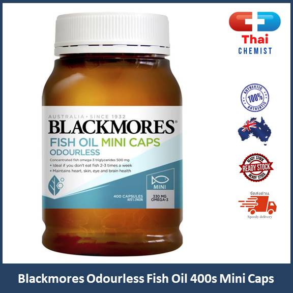 ราคา Blackmores antiinflammatory FISH OIL 1000 (400 capsules) พ.ย.