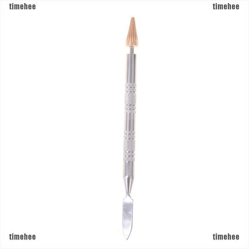 【thim•HEE】Brass Top Edge Dye Roller Oil Pen Applicator Belt Finisher