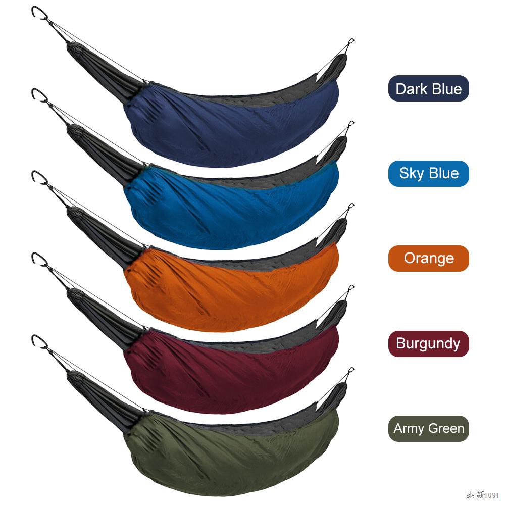 Outddor Camping Sleeping Bag Portable Hammock Underquilt Hammock