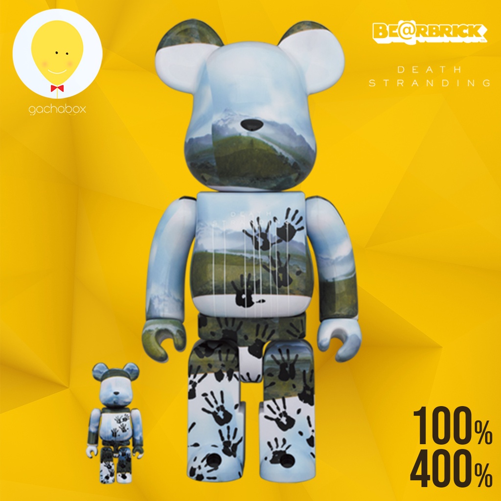 gachabox Bearbrick Death Stranding 100400 แบร์บริค ของแท้ พร้อมส่ง