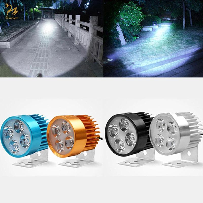 9V85V 4LED Electric Car Light Motorcycle Light Waterproof Modified