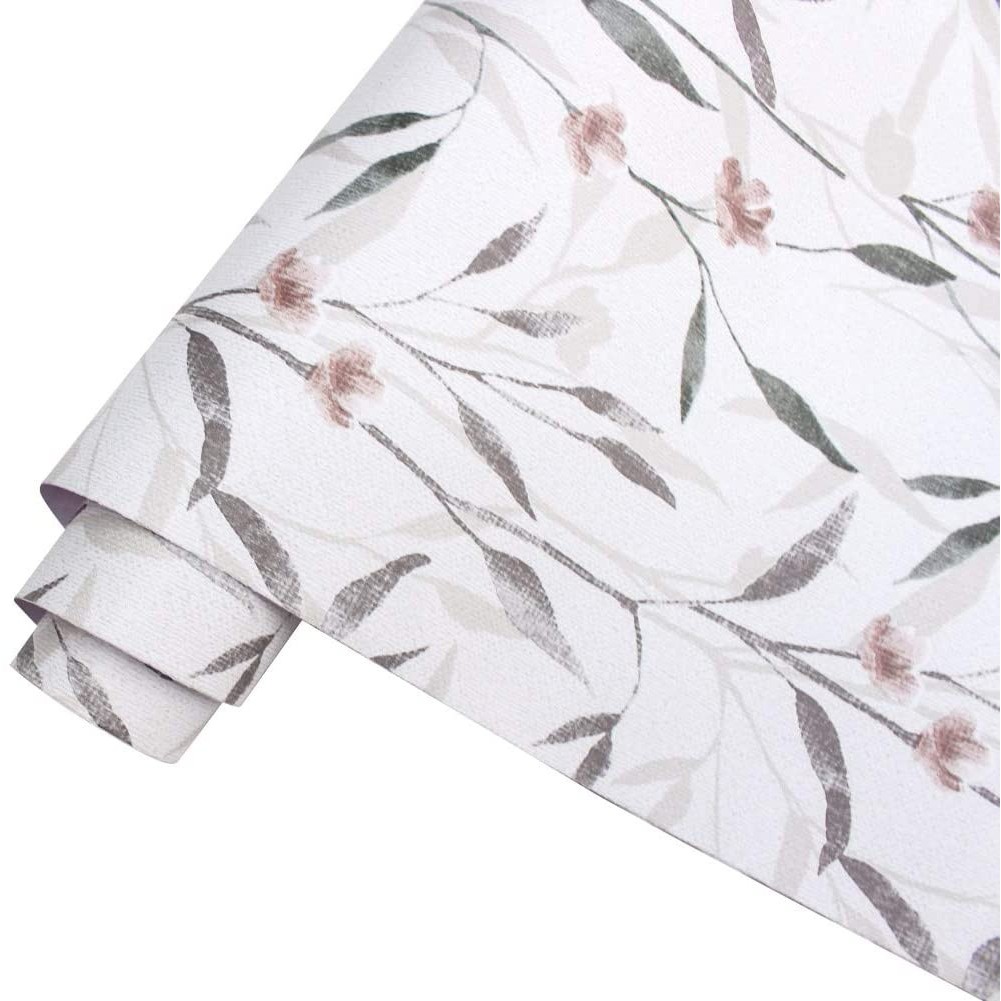 วอลล์เปเปอร์Home Floral Wallpaper Wall Murals Vinyl Self Adhesive Peel