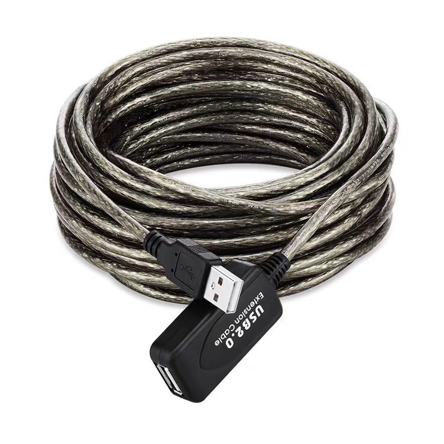 สายต่อยาว USB 2.0 ยาว 10 เมตร มี IC USB 2.0 Extension Cable 10M tmobile9 ThaiPick