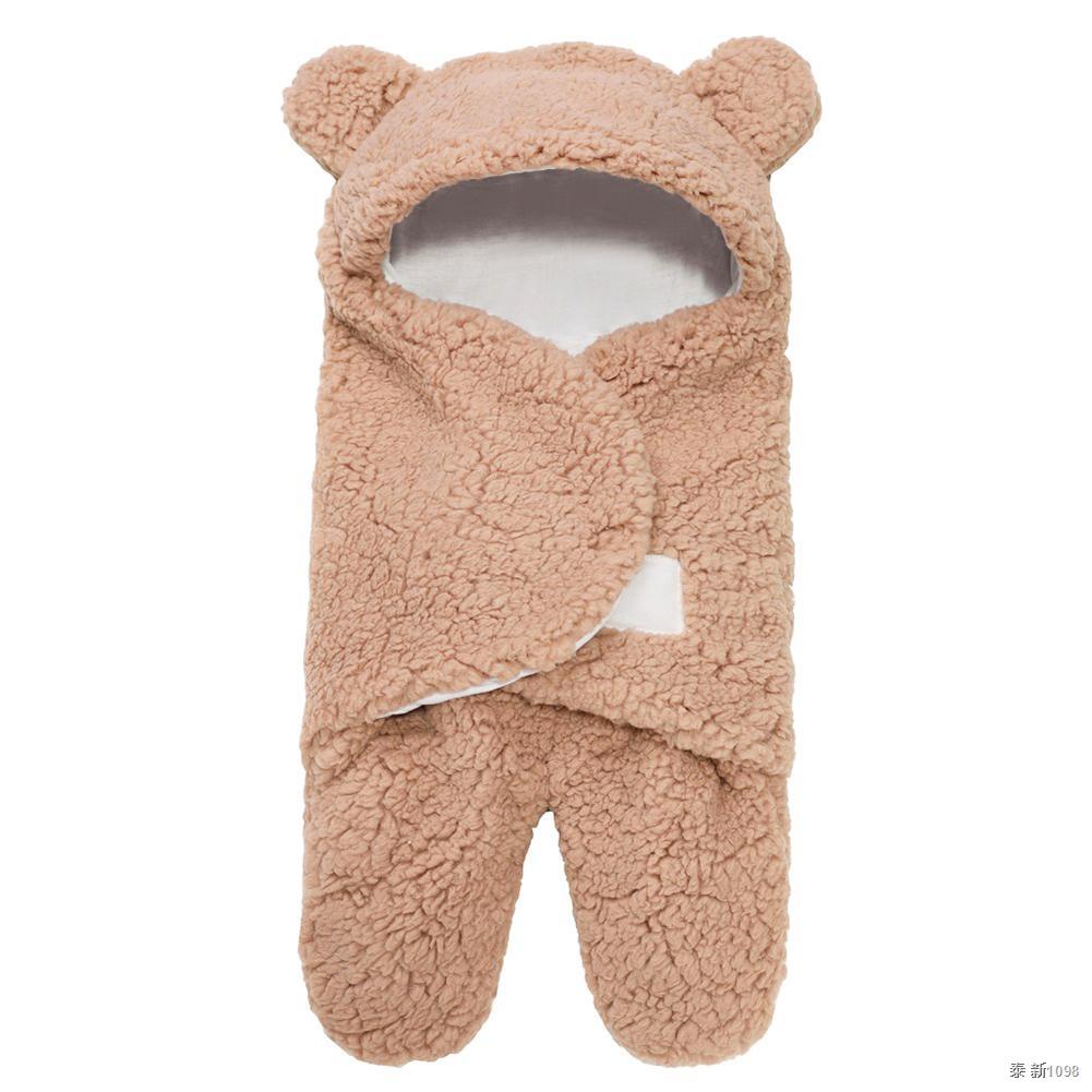 Adjustable Lamb Sleeping Bag Soft Warm Thickened Short Plush Fabric