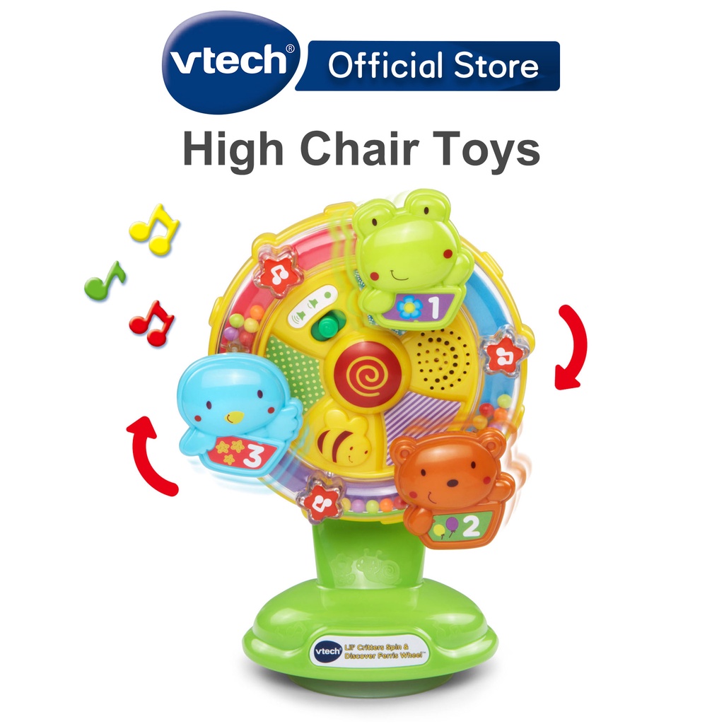 Vtech Official Store High Chair Spin Discover Ferris Wheel Baby Toys 6