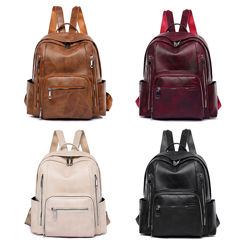 2022 New Brand Designer Backpack Women High Quality Leather Backpacks