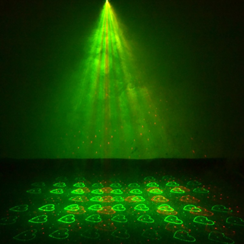 Mini Laser Stage Lighting Blue/Black 150mW Green&Red Laser DJ Party