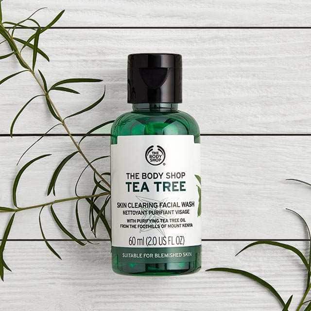 The Body Shop Tea Tree Skin Clearing Facial Wash 60ml Shopee Thailand