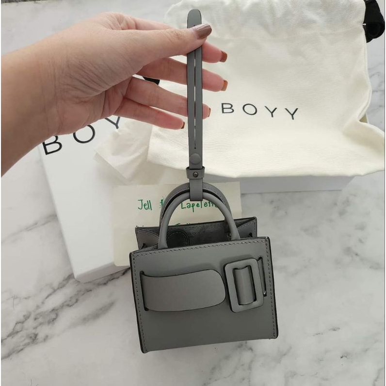 Boyy Charm Grey มือ 1 ThaiPick