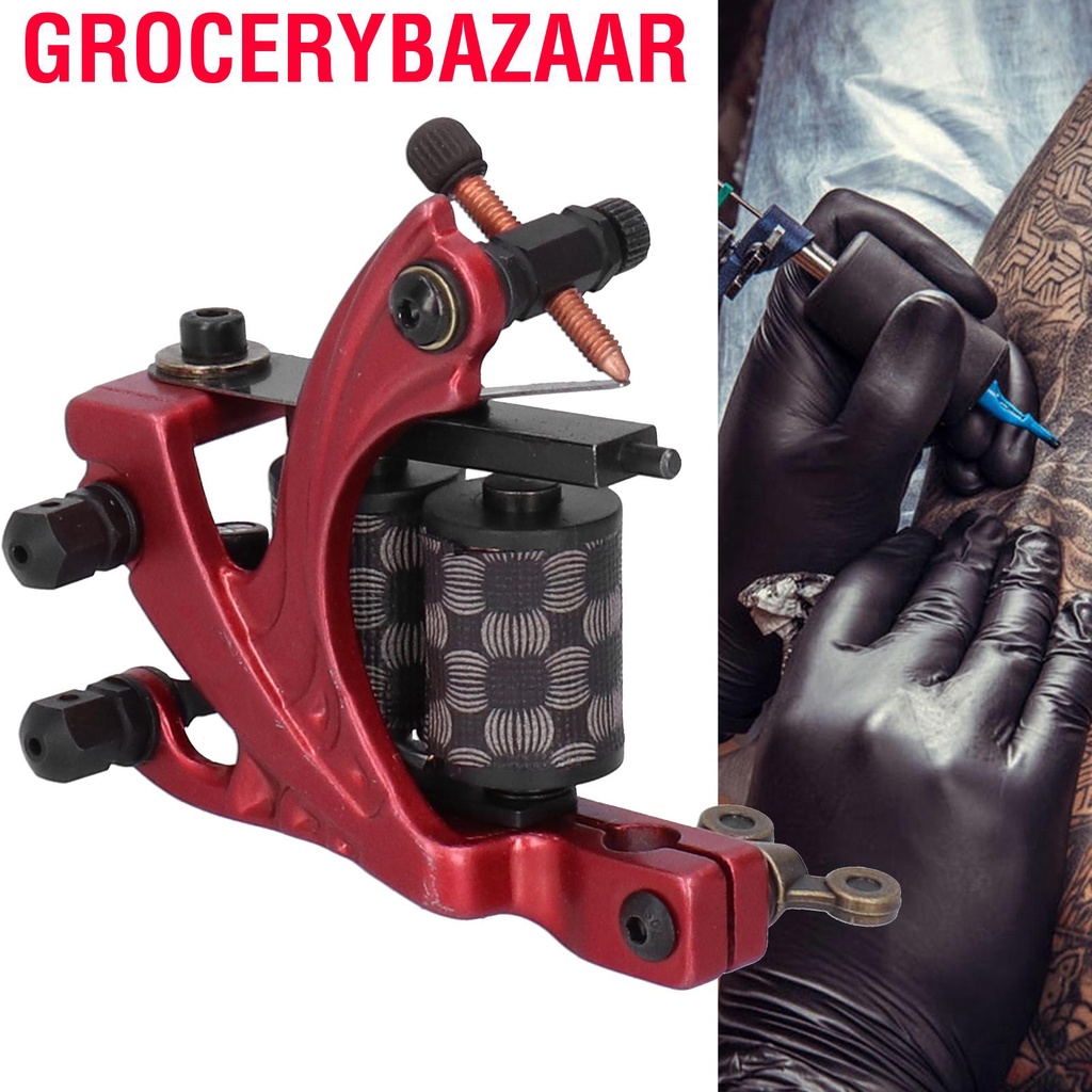 Grocerybazaar Coil Tattoo Machine Liner Shader Body Art Supply Device