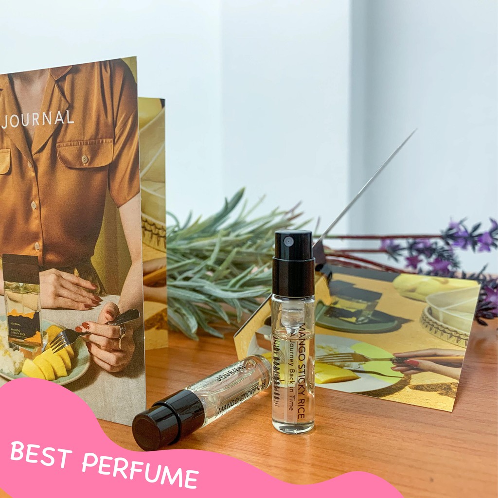 (Journal) Parfum Mango Sticky Rice 2ml. Shopee Thailand