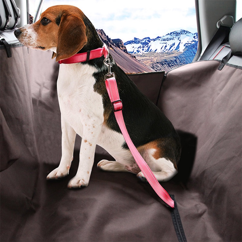 Pet Dog Cat Car Seat Belt Adjustable Harness Seatbelt Lead Leash for