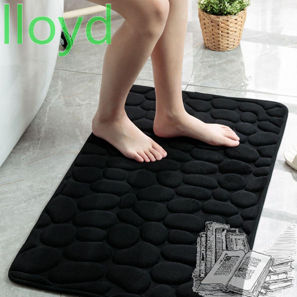 LLOYD Bath Mat Durable Pebble Kitchen Home Decor Toilet for Bathroom