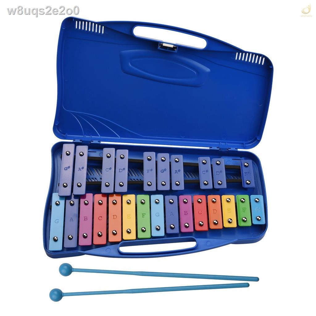 [MUSIC]25 Notes Glockenspiel Xylophone Hand Knock Xylophone Percussion