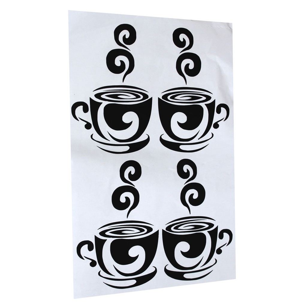 Coffee Cup Lid Stickers Arts Arts