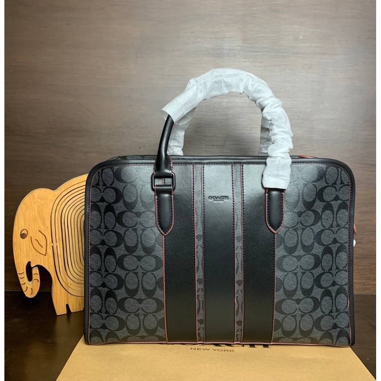 กระเป๋าเอกสาร ผู้ชาย coach outlet Shopee Thailand
