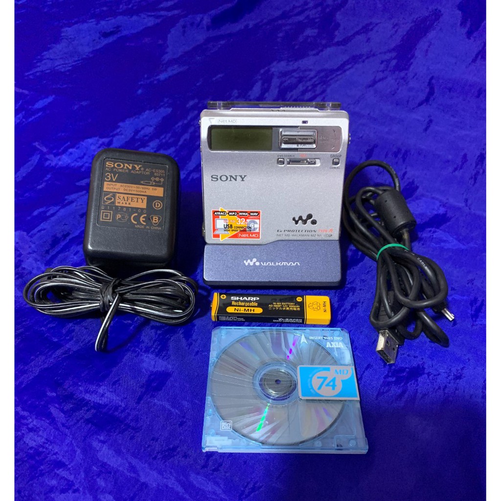 📱🎼 Sony Net MD Walkman MZN1 พร้อมใช้งาน 📱🎼 Shopee Thailand