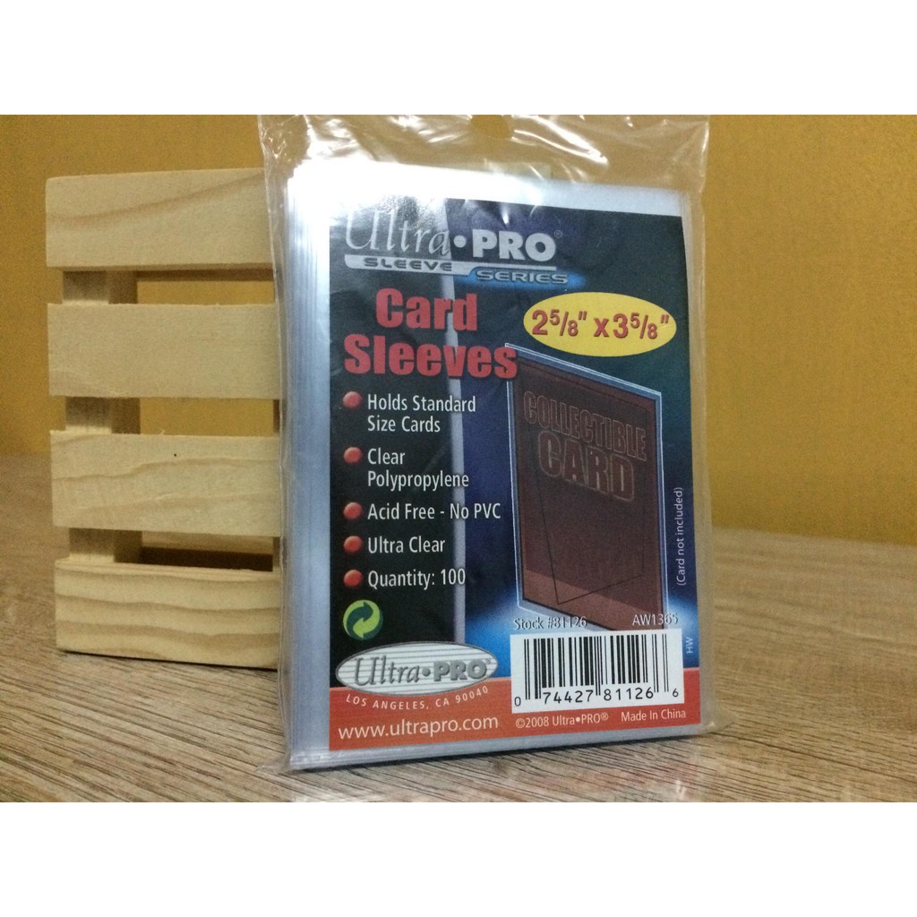 Ultra Pro Card Sleeves Standard Size (100 ซอง) Shopee Thailand