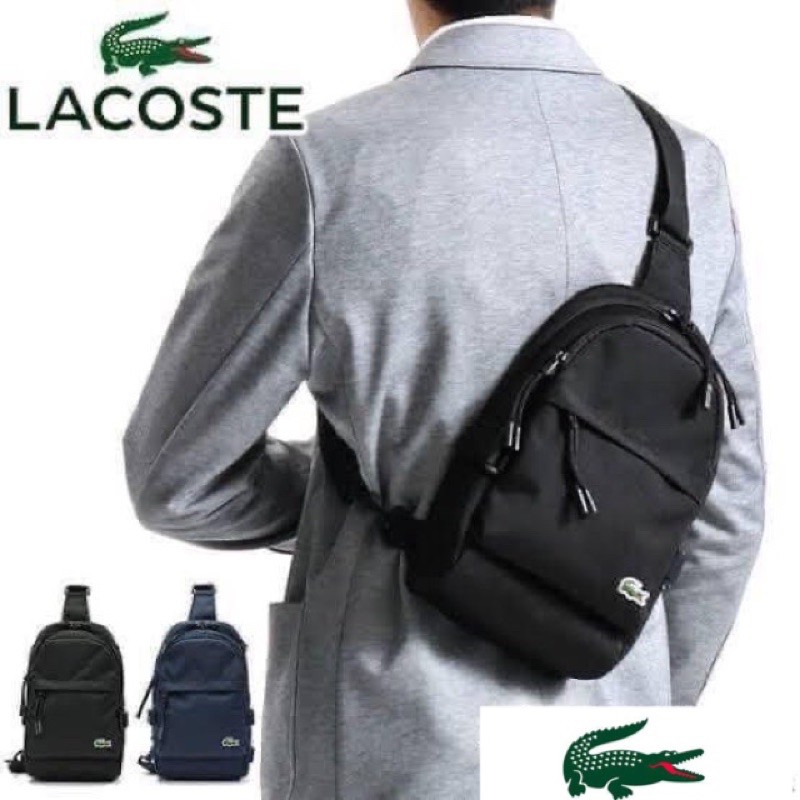 L.C. Men's Neocroc Canvas Crossbody Bag คาดอก Shopee Thailand