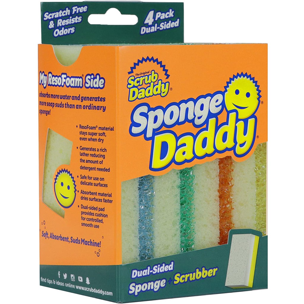 (new)Daddy Sponge Daddy Sponge Daddy Versatile Sponge Scrub Cleaning