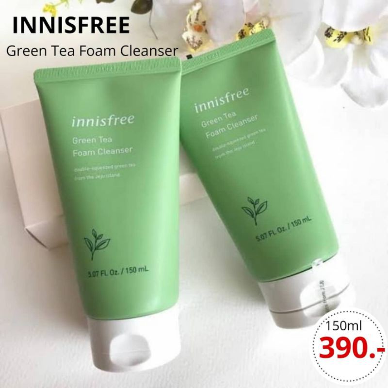 Innisfree Green Tea Foam Cleanser 150ml Shopee Thailand