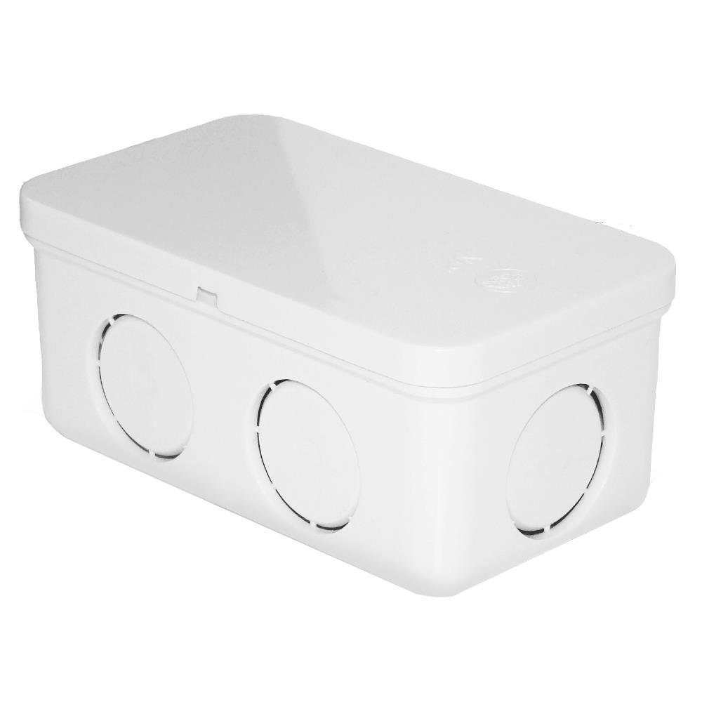 PVC SQUARE JUNCTION BOX SCG 2”x4” WHITE กล่องพักสายเหลี่ยม PVC 2X4 นิ้ว