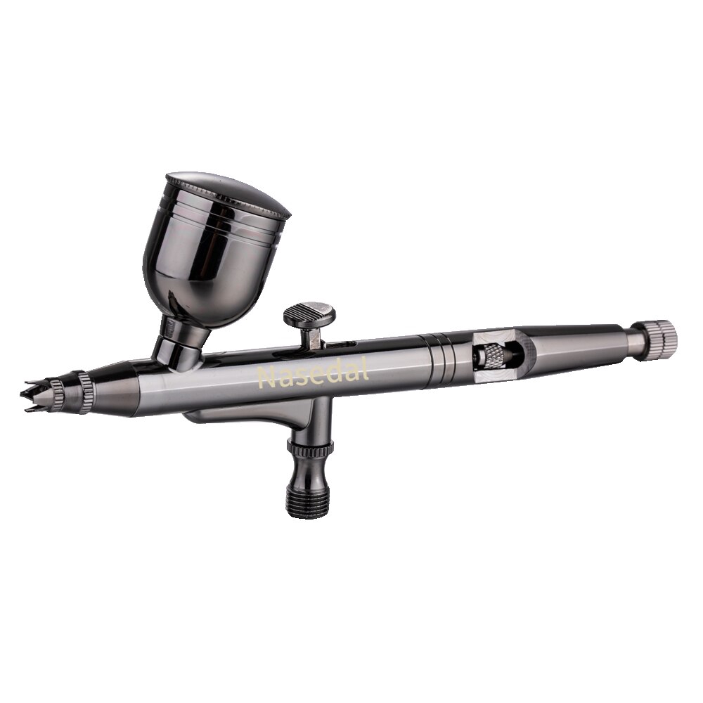 Nasedal Dual Action Airbrush 9cc 0 . 3 มม. ชุดอุปกรณ์เครื่องมือสําหรับ