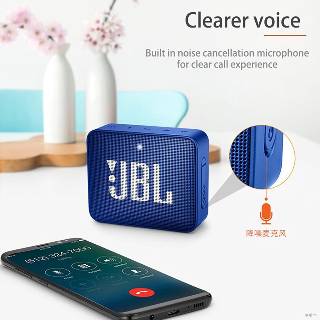Jbl Go 2 Wireless Bluetooth Speaker Jbl Go2 Ipx7 Waterproof Outdoor