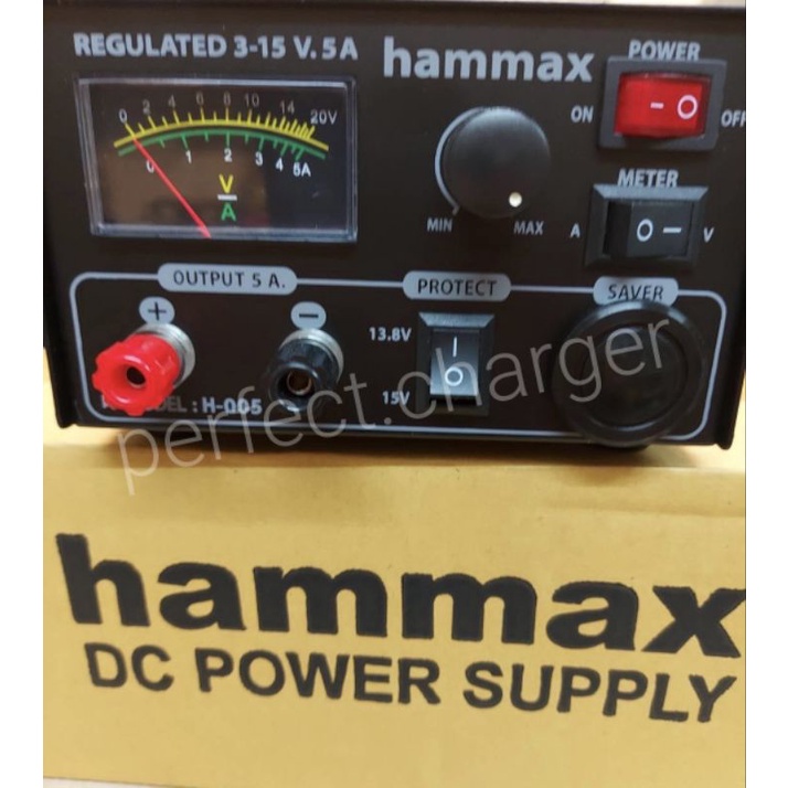 Hammax power supply รุ่น H005 พาวเวอร์ซัพพลาย Shopee Thailand