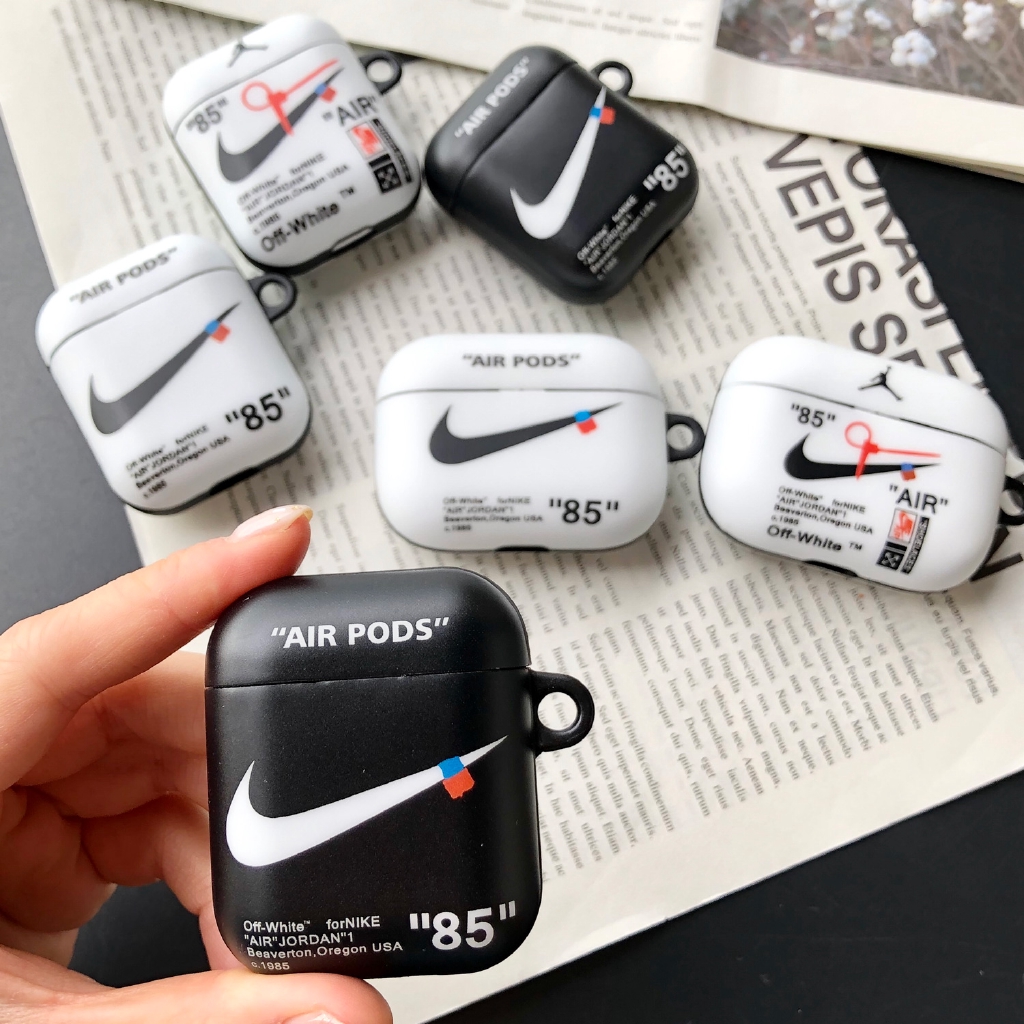 Bag AirPods Case For AirPods 1 2 3 Silicone Nike Wireless Bluetooth