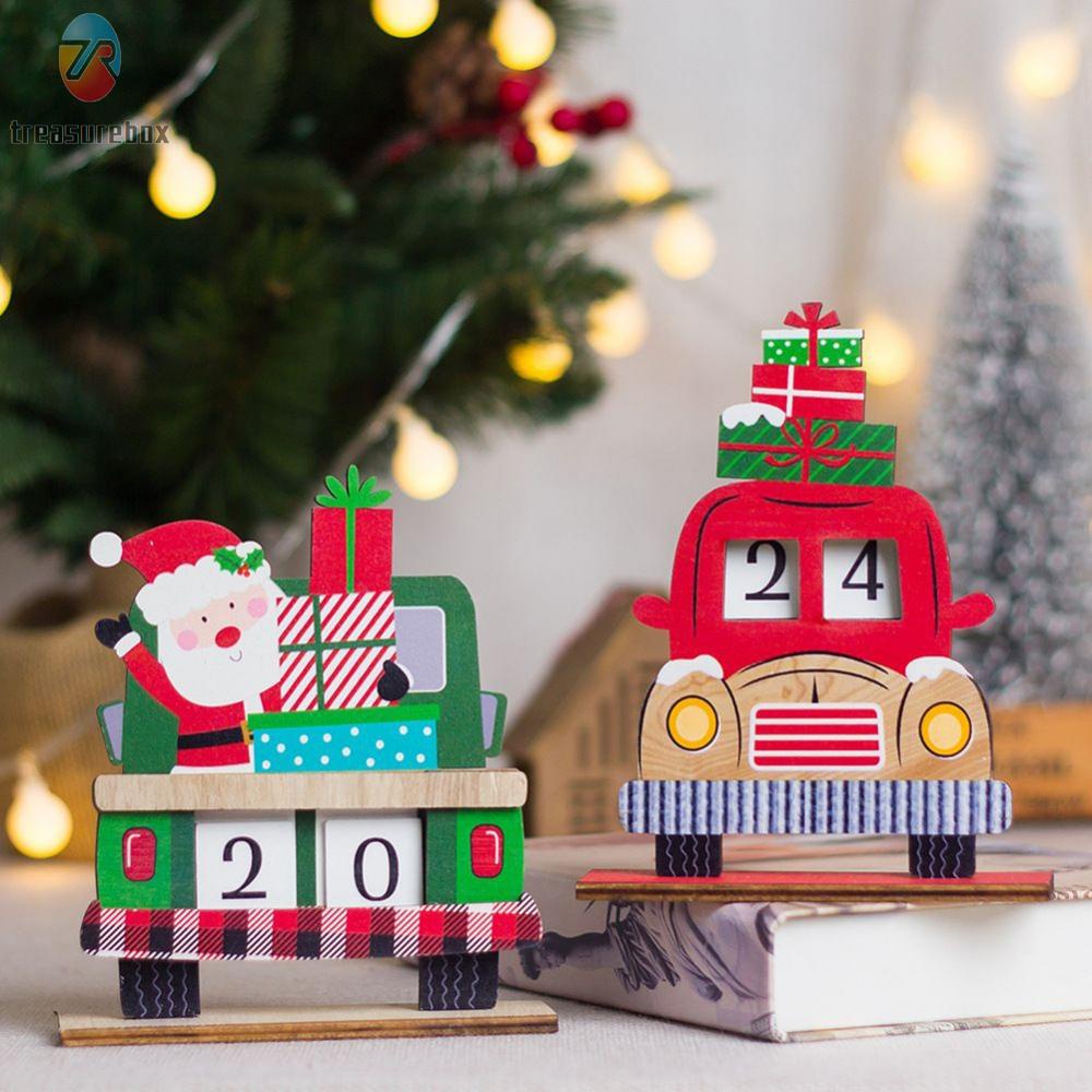 TRSBXCalendar Christmas Decoration Christmas Month Countdown Decoration
