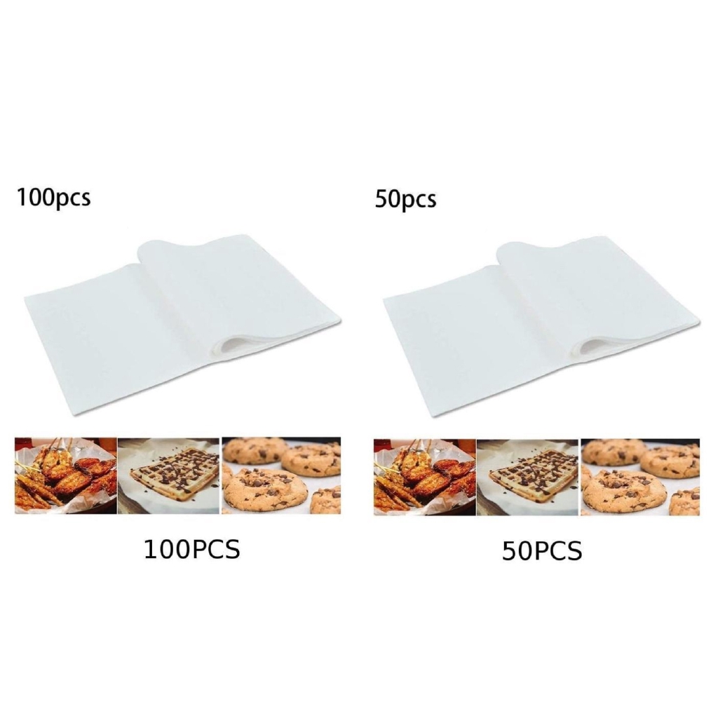 Baking Paper Bread Oil Absorption Pastries Liners Party 50100pcs