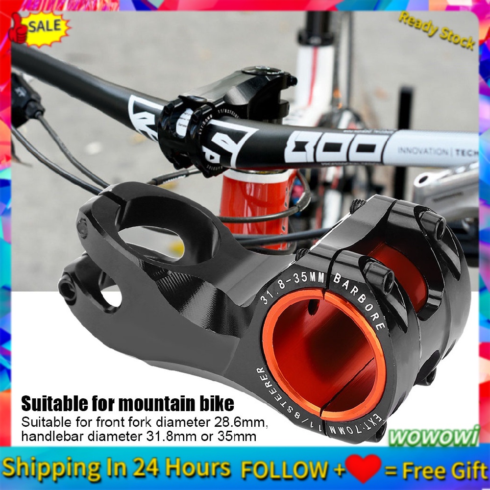 Ready Stock Wowowi 31.8mm Aluminum Alloy Road MTB Bike Bicycle