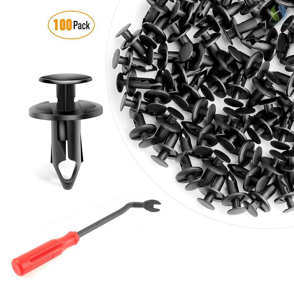 Car Retainer Clips Plastics Fasteners Kit & Trim Removal Tool Auto