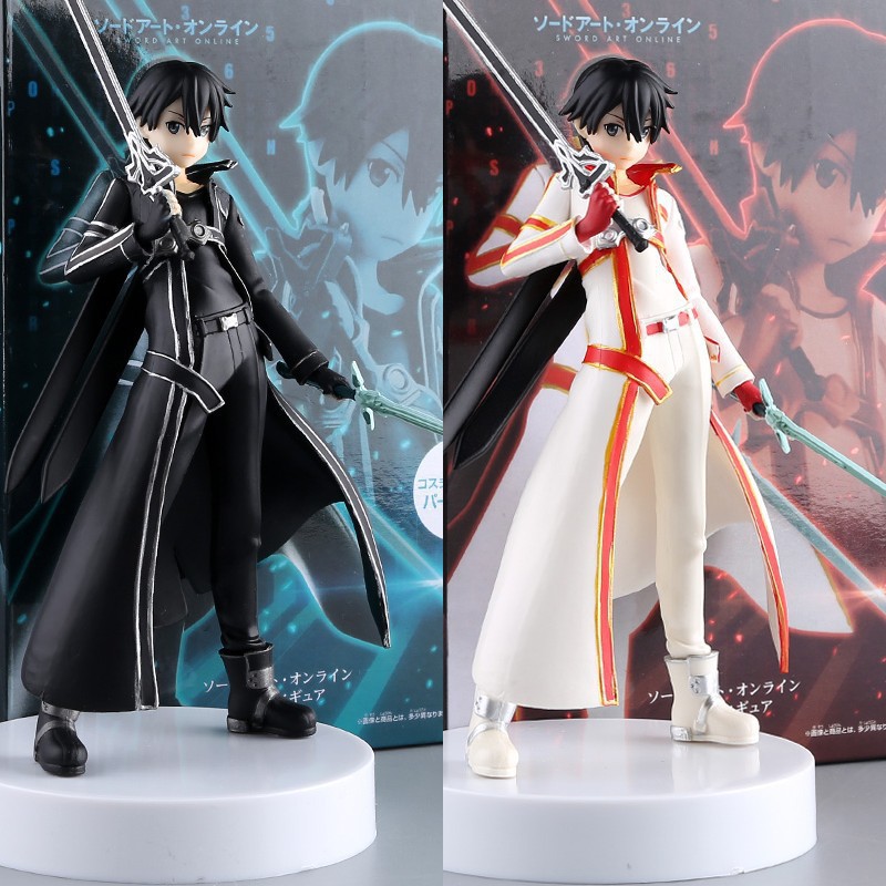 Sword Art Online Lucrea Kirito Asuna 10th Anniversary Figure
