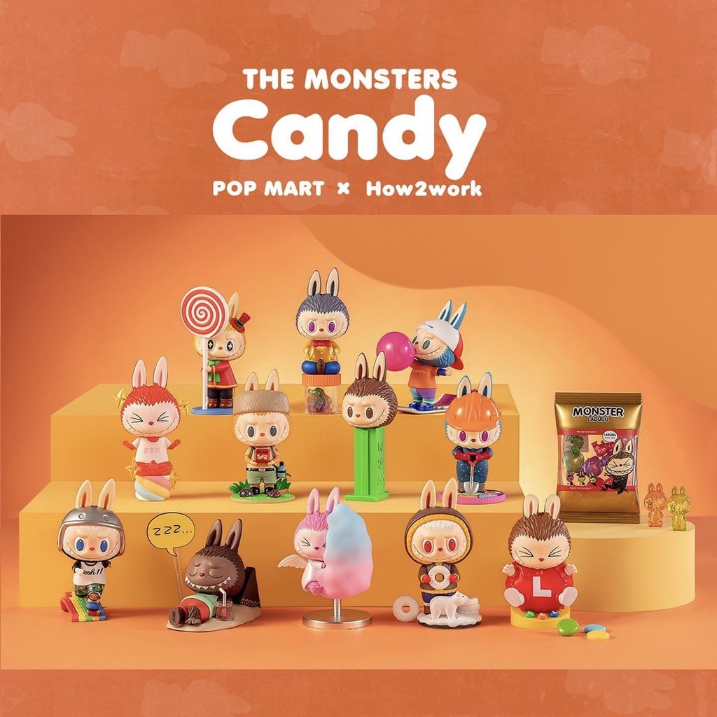 POP MART X HOW2WORK The Monsters Camping Series toydd88 ThaiPick